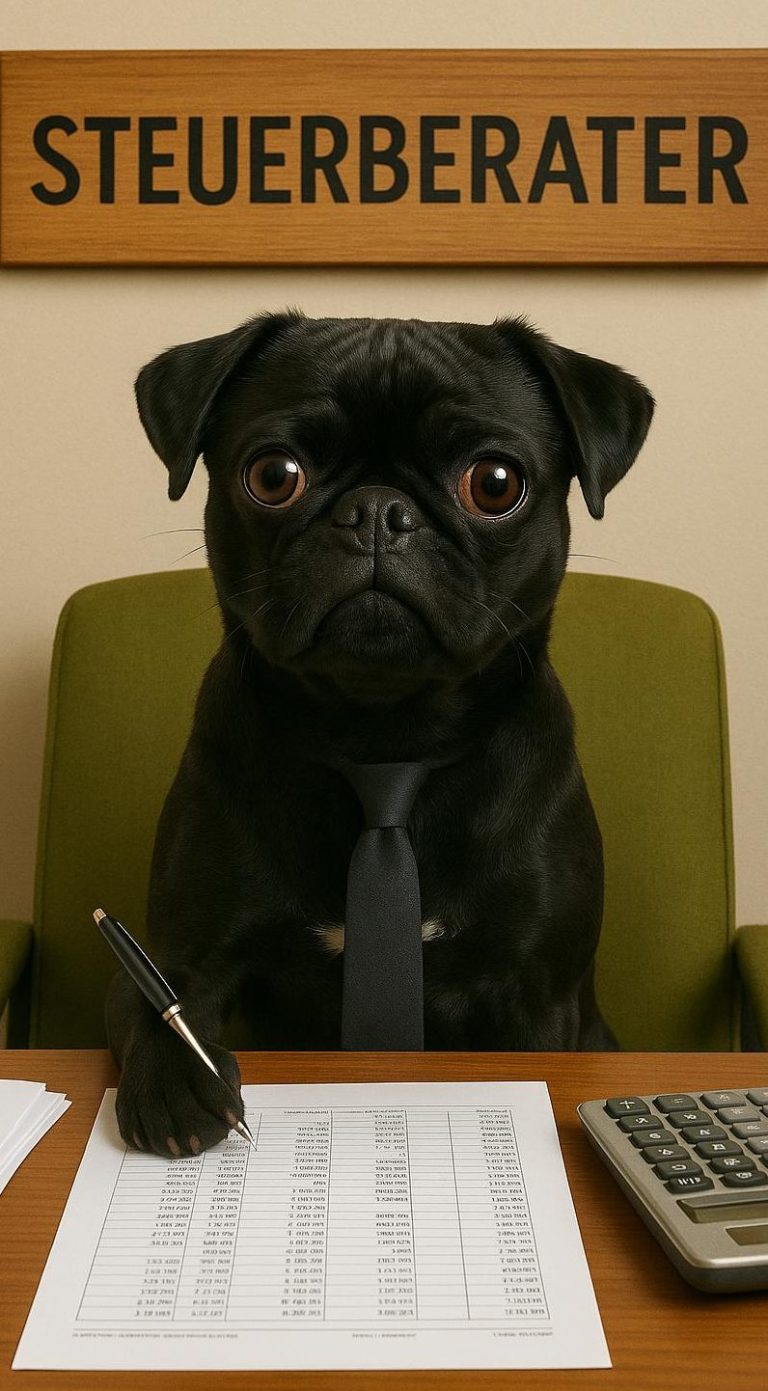 Meine Gehilfe - Mops Roy Mein bester Gehilfe
- Mops Roy